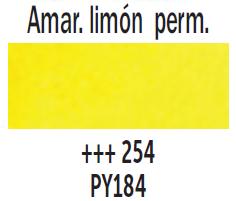 Venta pintura online: Acuarela Amarillo Limon Perm. nº254